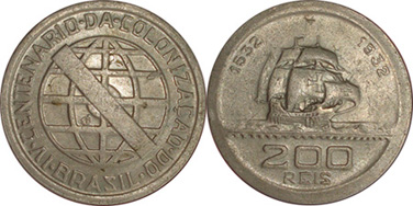 Vicentinas - 200 réis