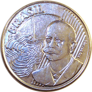 Anverso Moeda R$ 0,50 - 1998-2100 Reais, 2ª. família