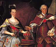 D. Maria I e D. Pedro III